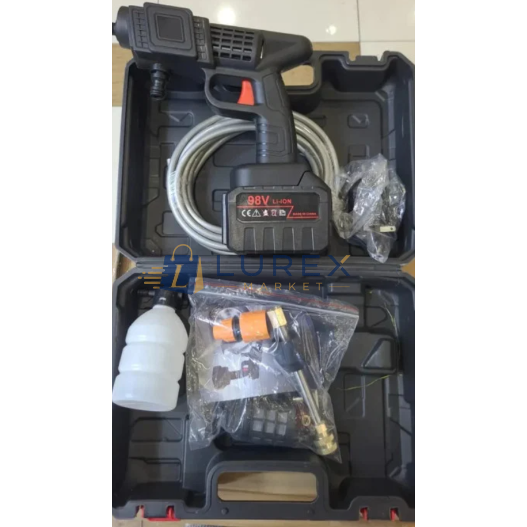TurboClean Pro| Hidrolavadora Portátil + Mini Aspiradora Inalámbrica
