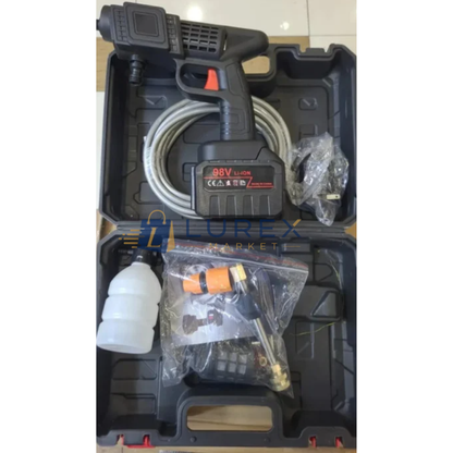TurboClean Pro| Hidrolavadora Portátil + Mini Aspiradora Inalámbrica